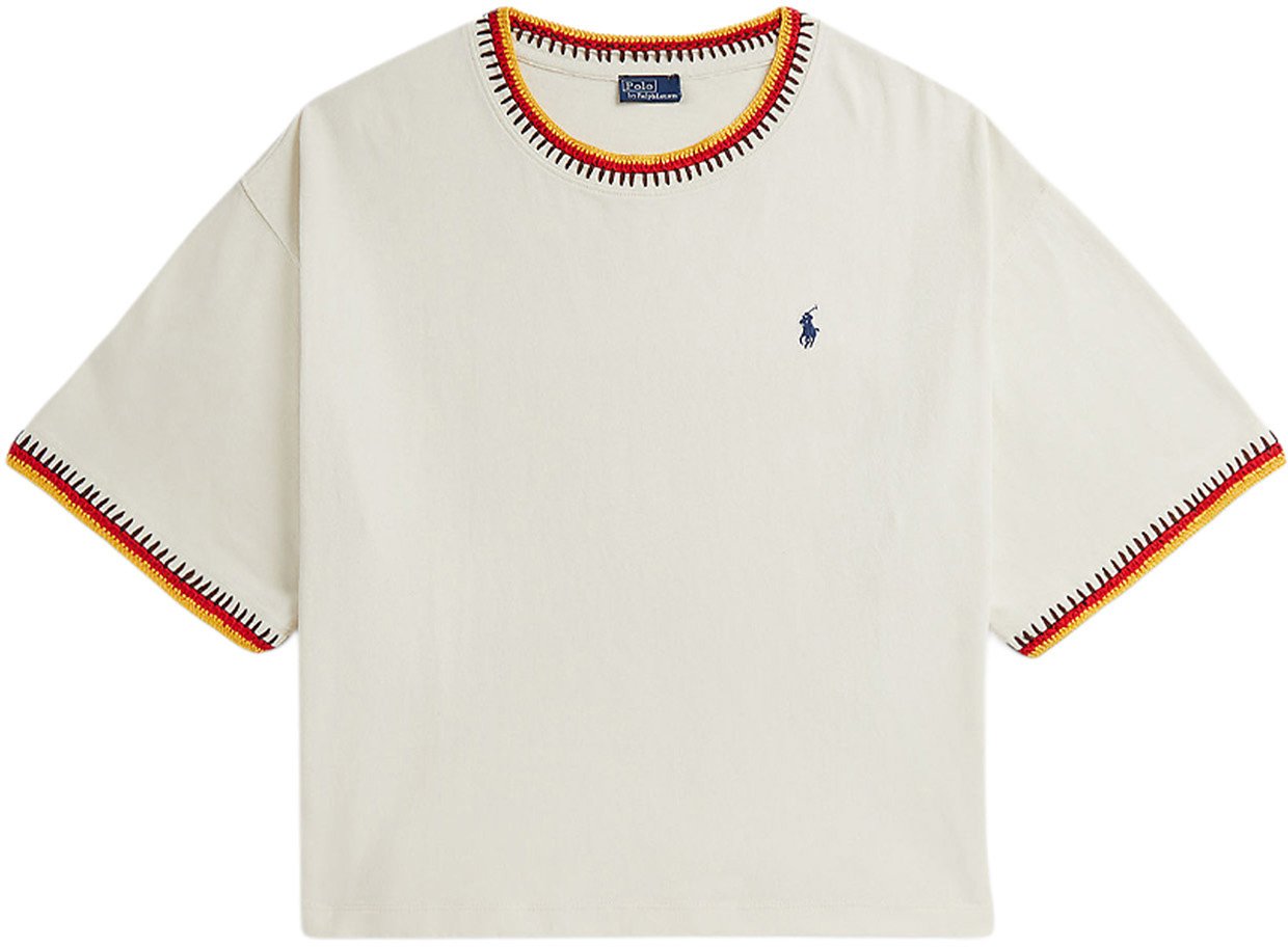 Ralph Lauren T-shirt ecru Neutraal