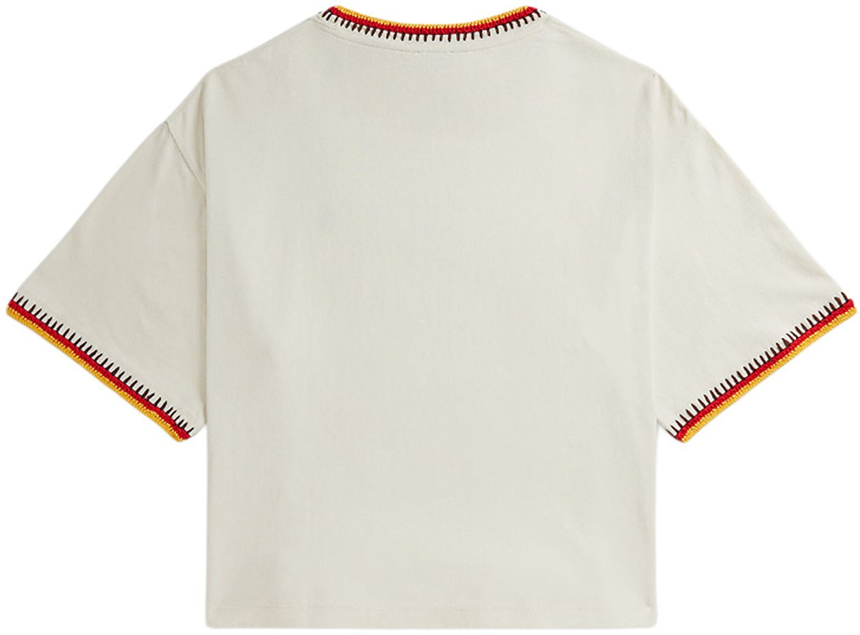 Ralph Lauren T-shirt ecru Neutraal