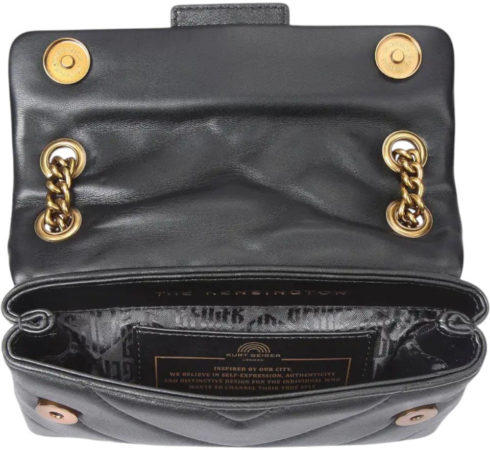 Kurt Geiger London Mini Kensington X bag Zwart