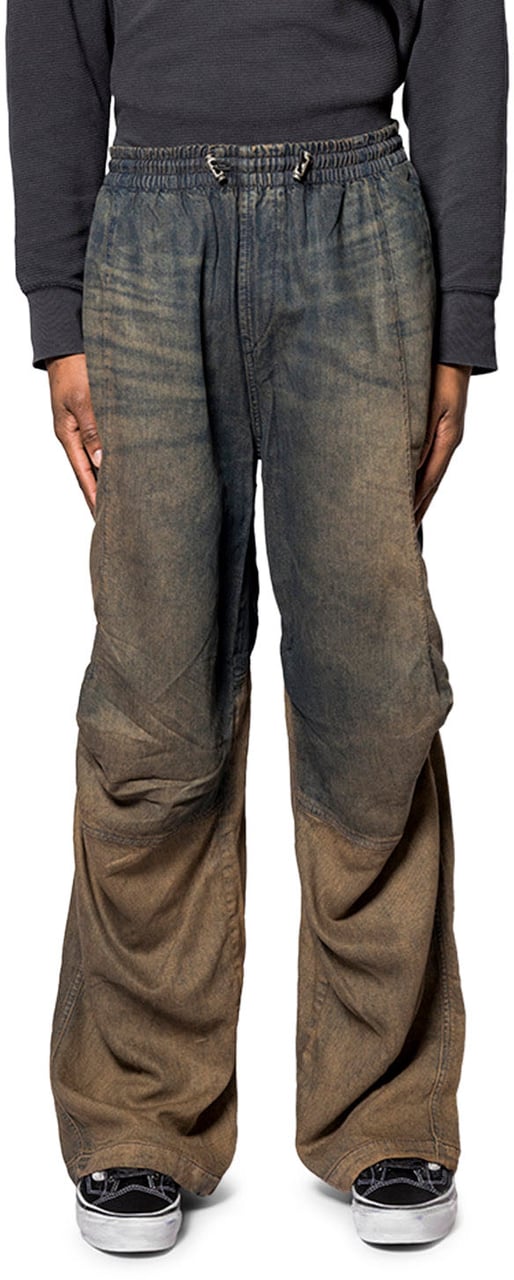 Diesel D-PARI-S TROUSERS BLACK Zwart