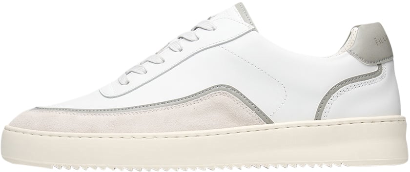 Filling Pieces Mondo Stack Nappa White / Grey Wit
