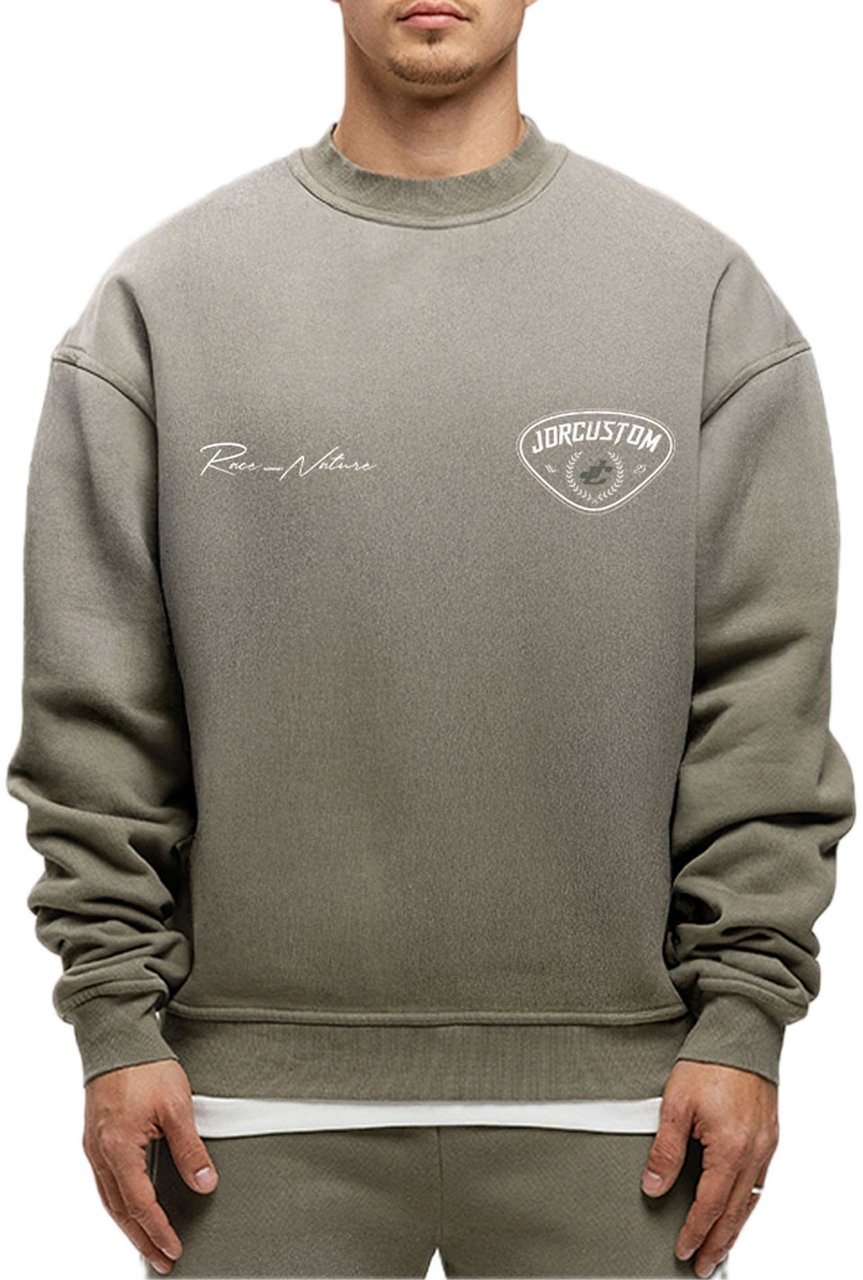JORCUSTOM Sunfade Sweater Groen