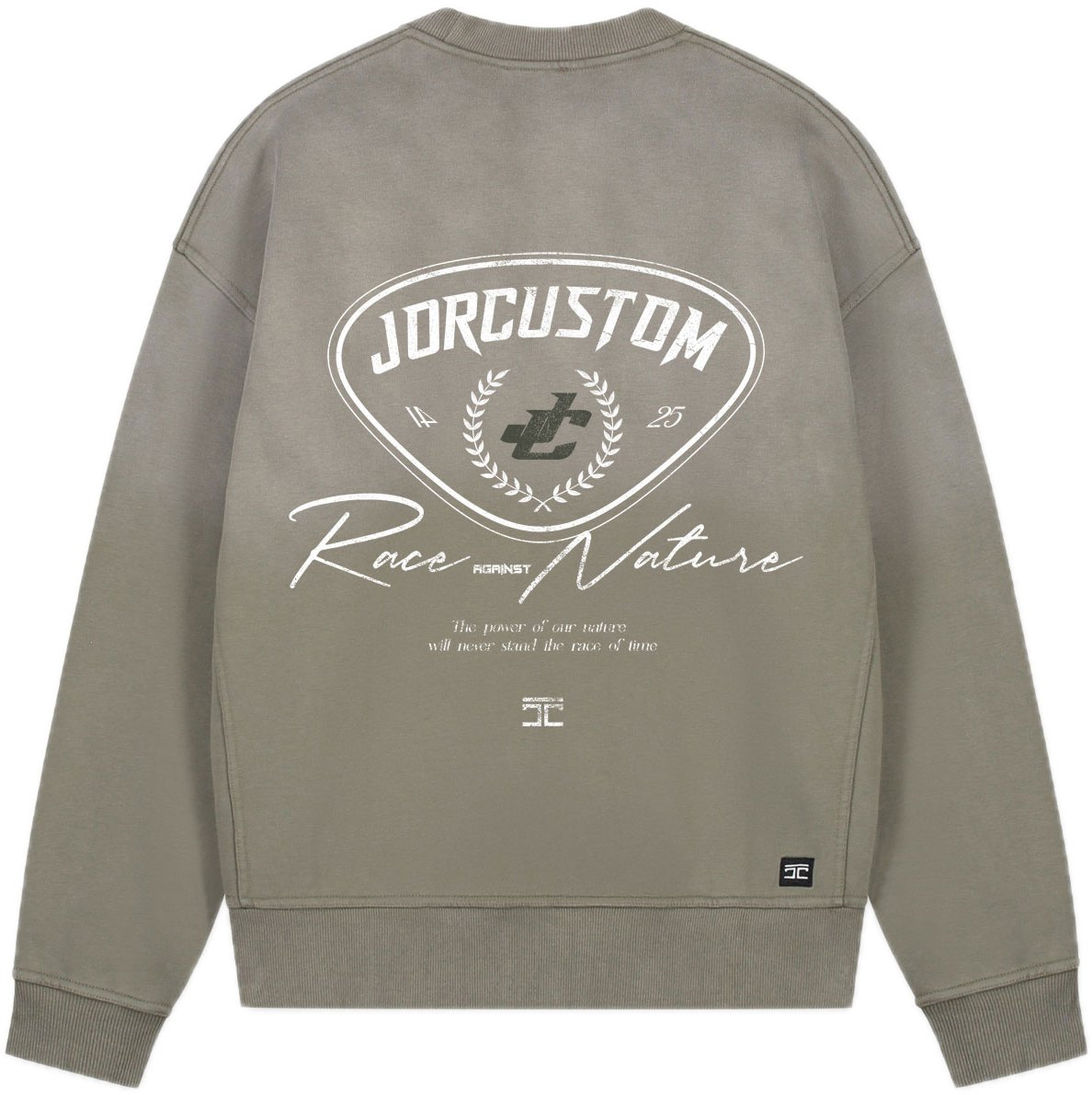 JORCUSTOM Sunfade Sweater Groen