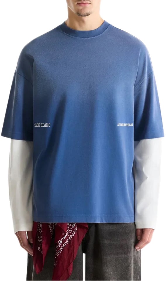 Saint Blanc Campione Long shirt Blauw