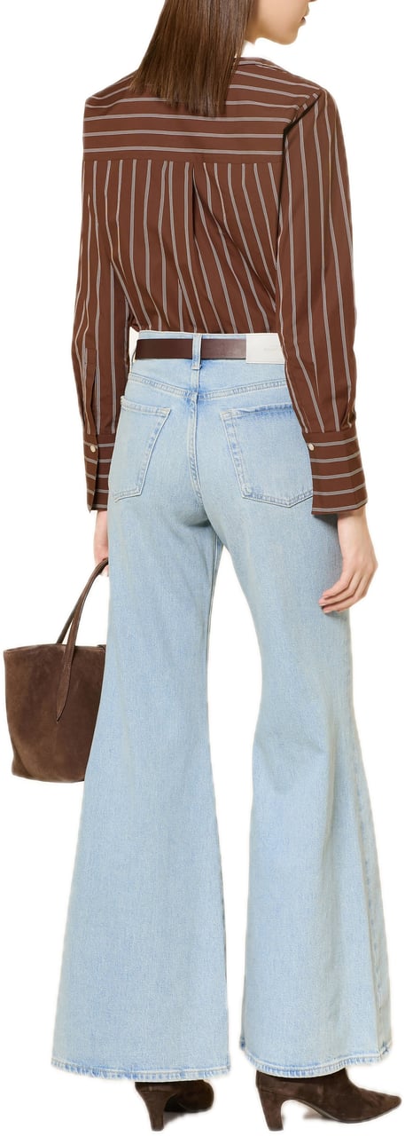 7 For All Mankind jeans retro flare blue Blauw