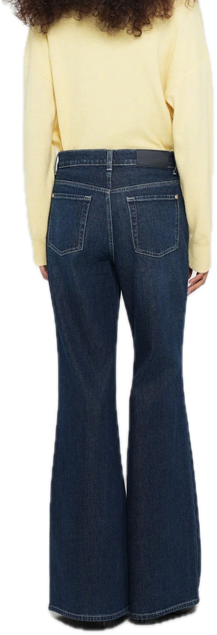 7 For All Mankind jeans blue retro flare Blauw