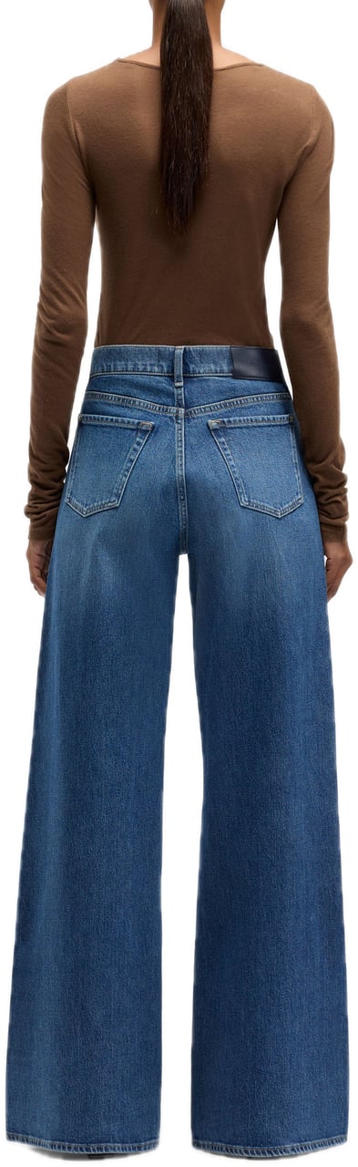 7 For All Mankind jeans twisted lotta met studs Blauw