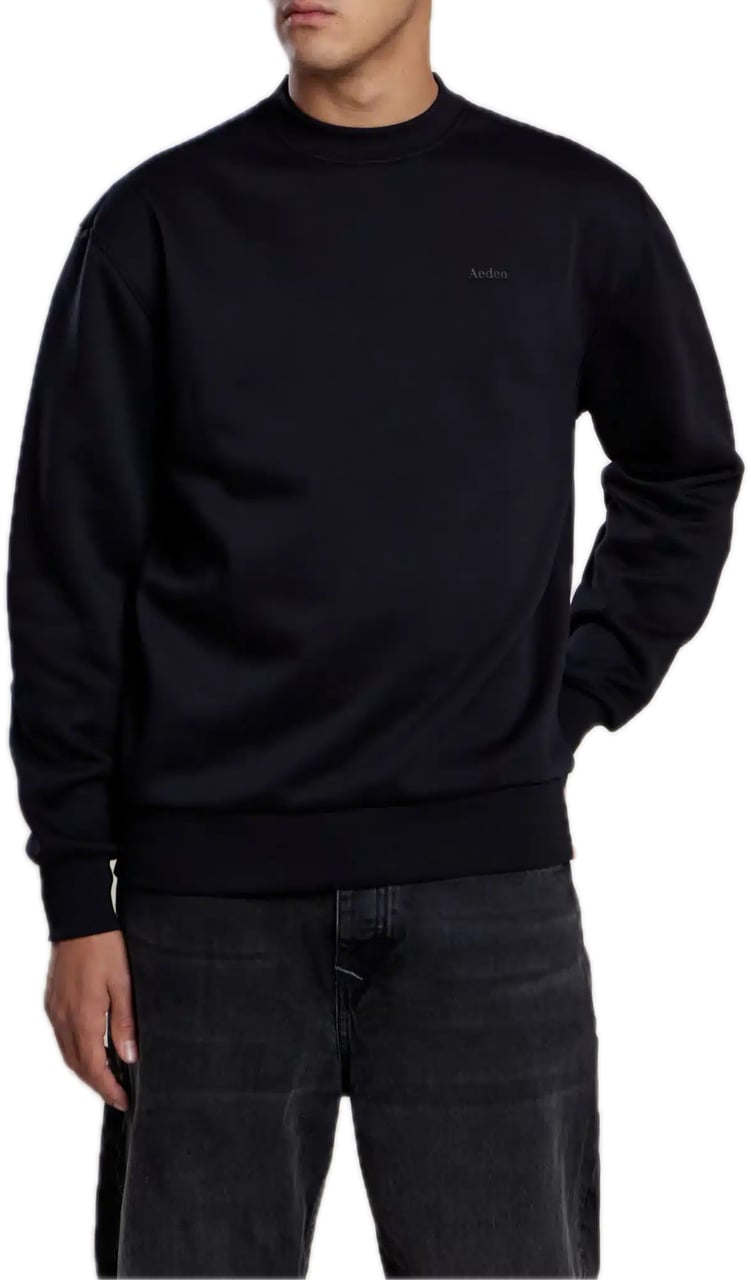 Aeden Didier Sweater Black Zwart