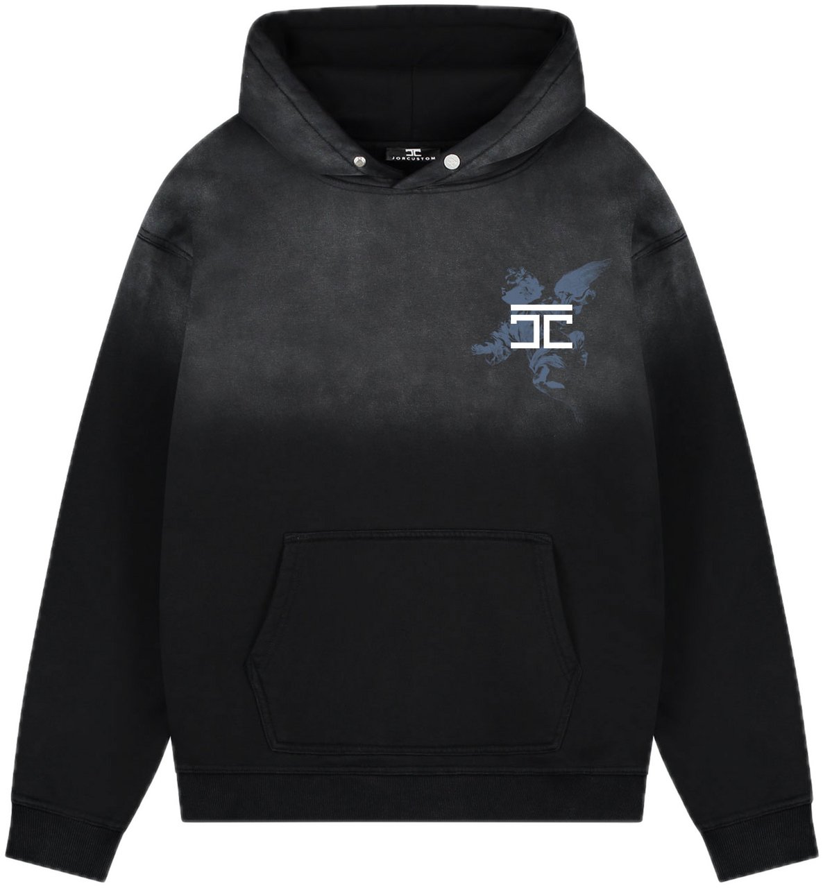 JORCUSTOM AboveAllLimi Sun Hoodie Black Zwart