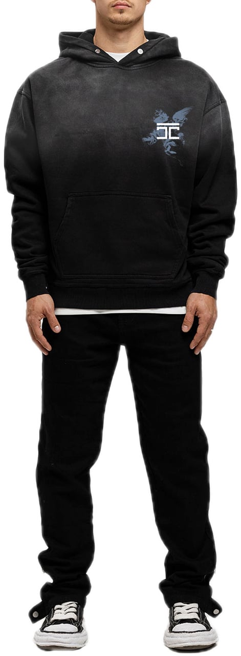 JORCUSTOM AboveAllLimi Sun Hoodie Black Zwart