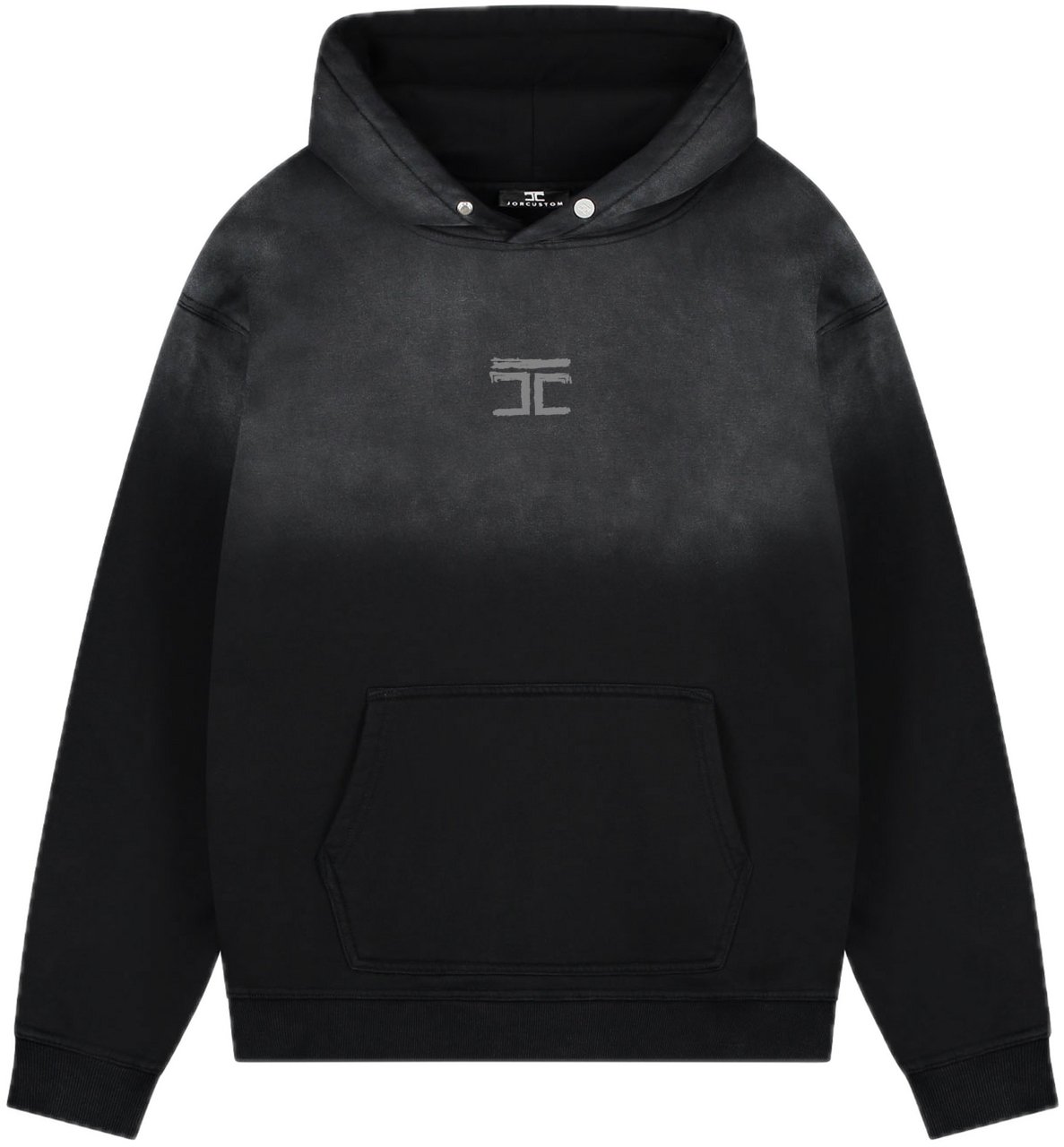 JORCUSTOM Artist Sun Hoodie Black Zwart