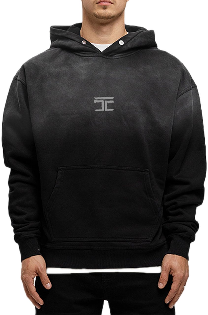 JORCUSTOM Artist Sun Hoodie Black Zwart