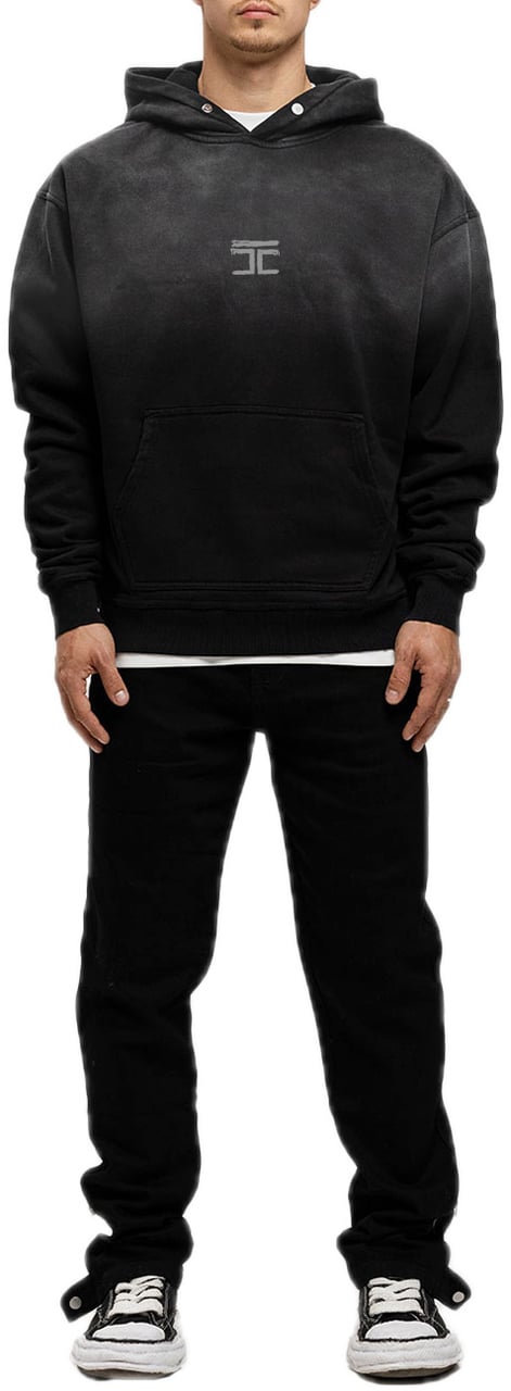 JORCUSTOM Artist Sun Hoodie Black Zwart