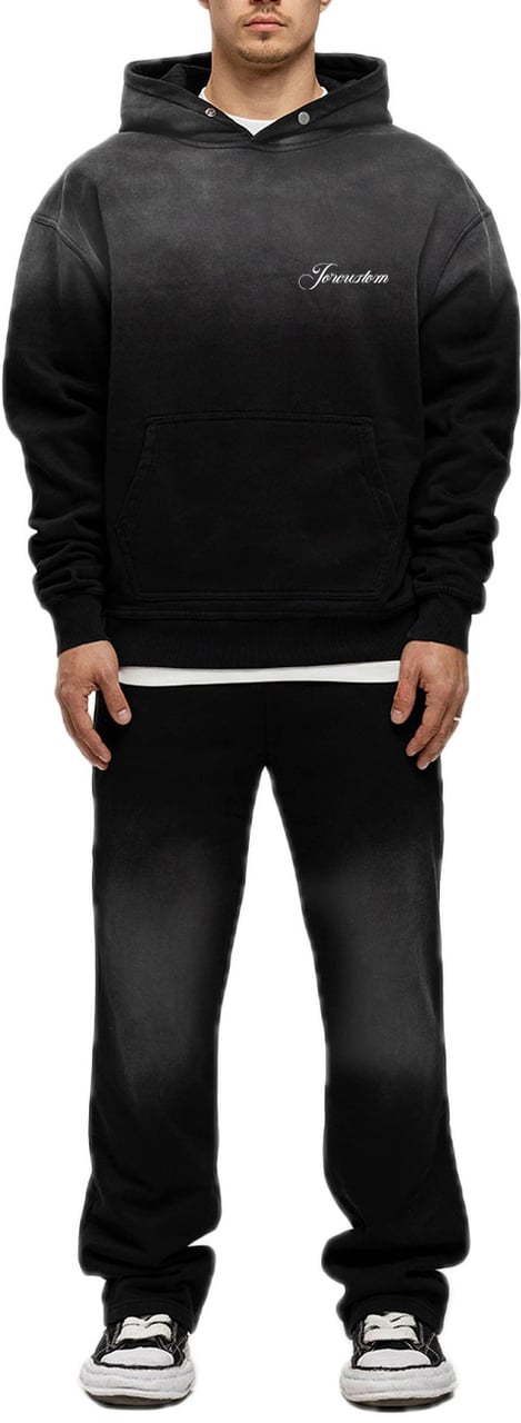 JORCUSTOM CustomUniver Sun Hoodie Black Zwart