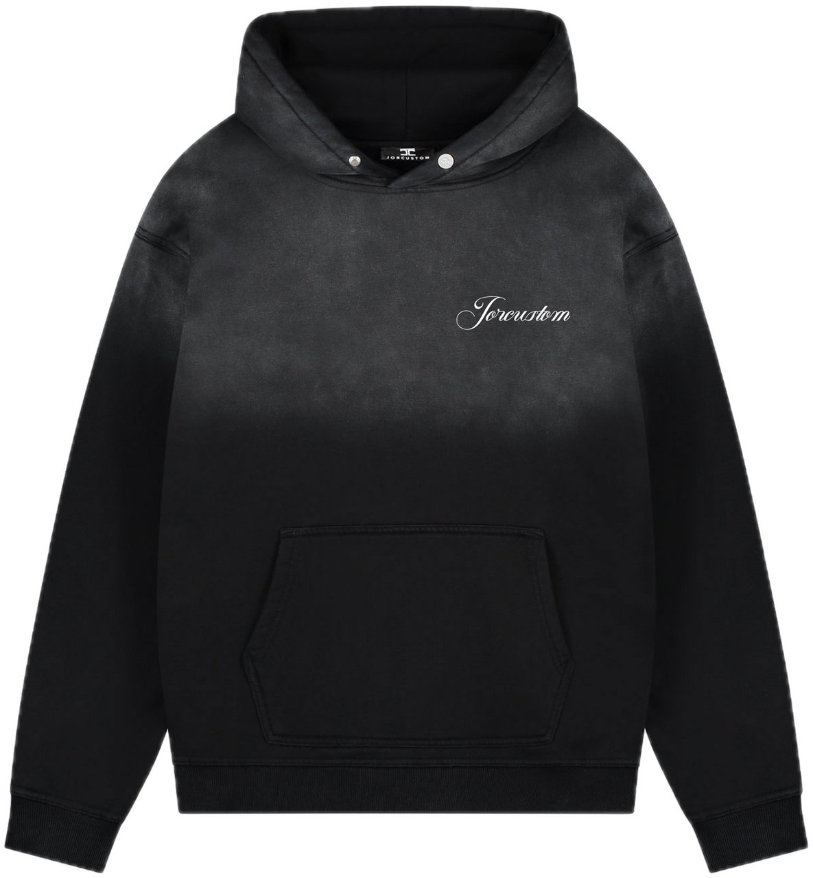 JORCUSTOM CustomUniver Sun Hoodie Black Zwart