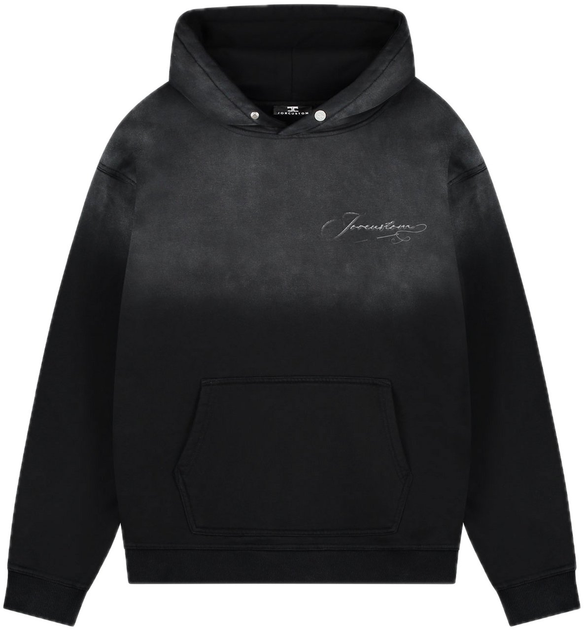 JORCUSTOM Renaissance Sun Hoodie Black Zwart