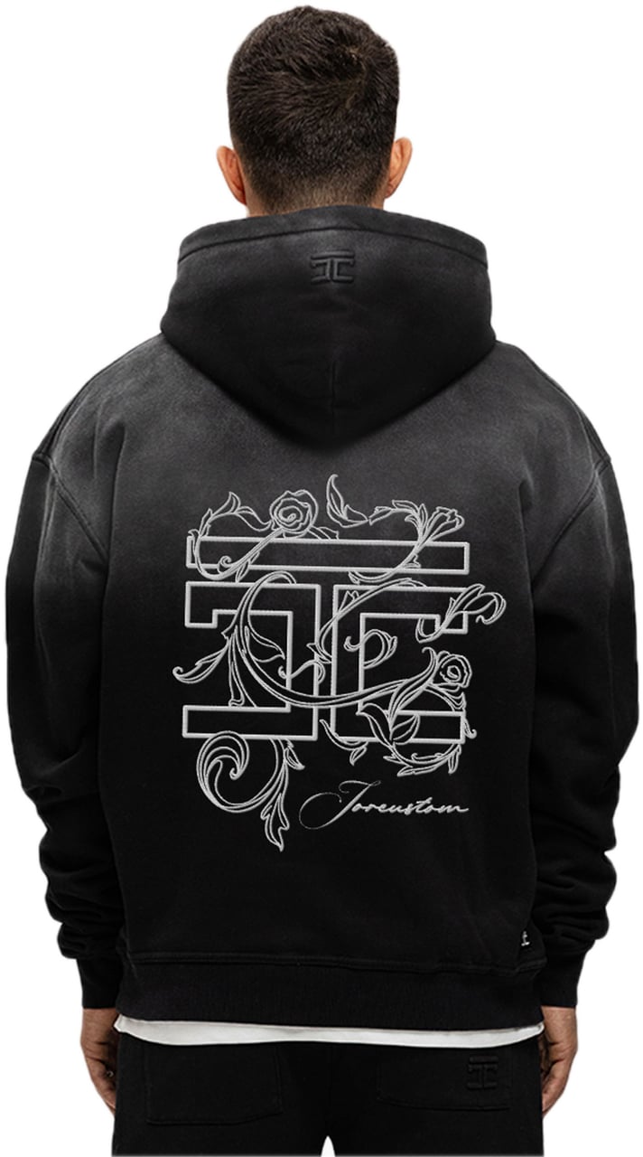JORCUSTOM Renaissance Sun Hoodie Black Zwart