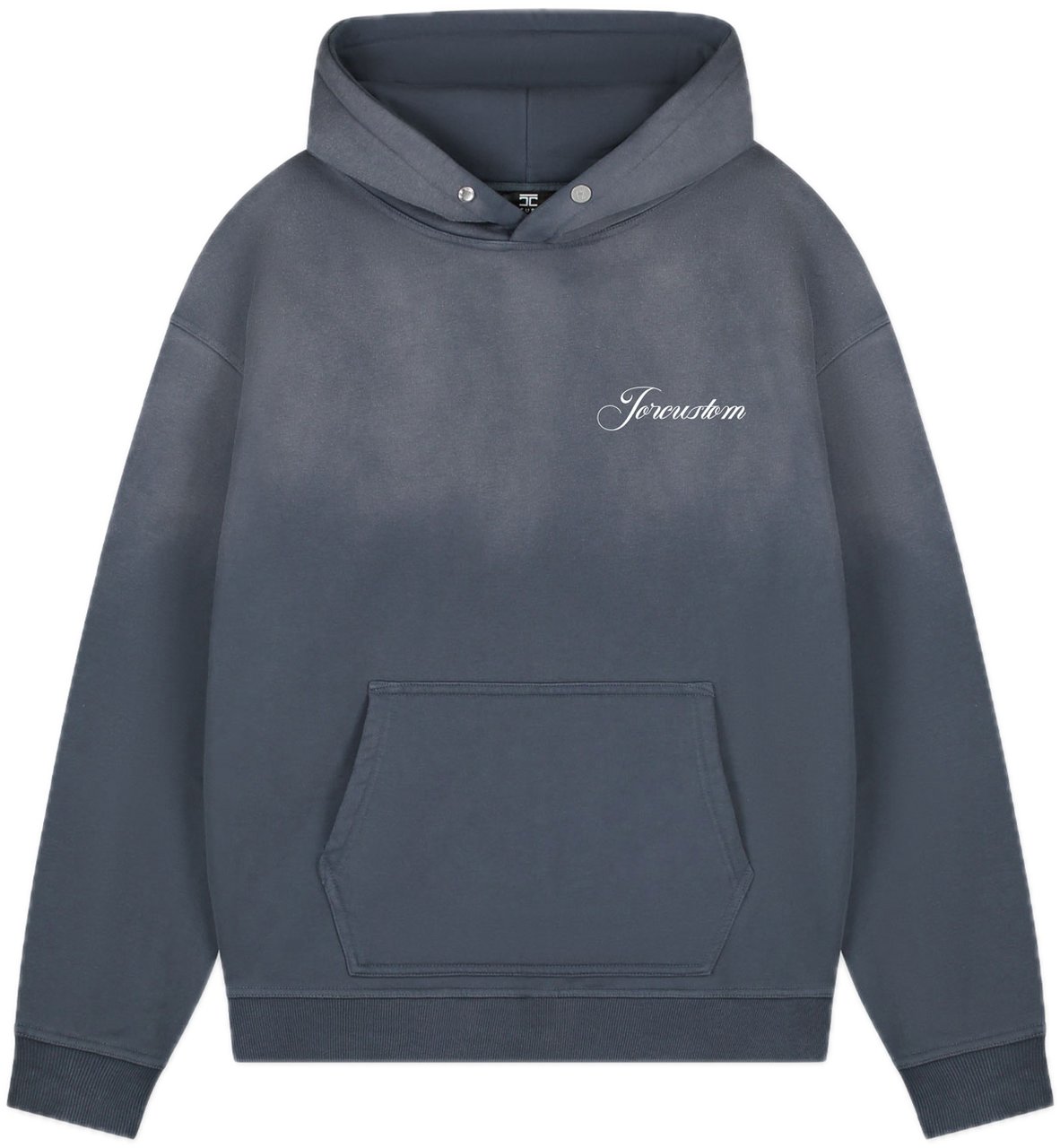 JORCUSTOM CustomUniver Sun Hoodie OmbreBlue Blauw