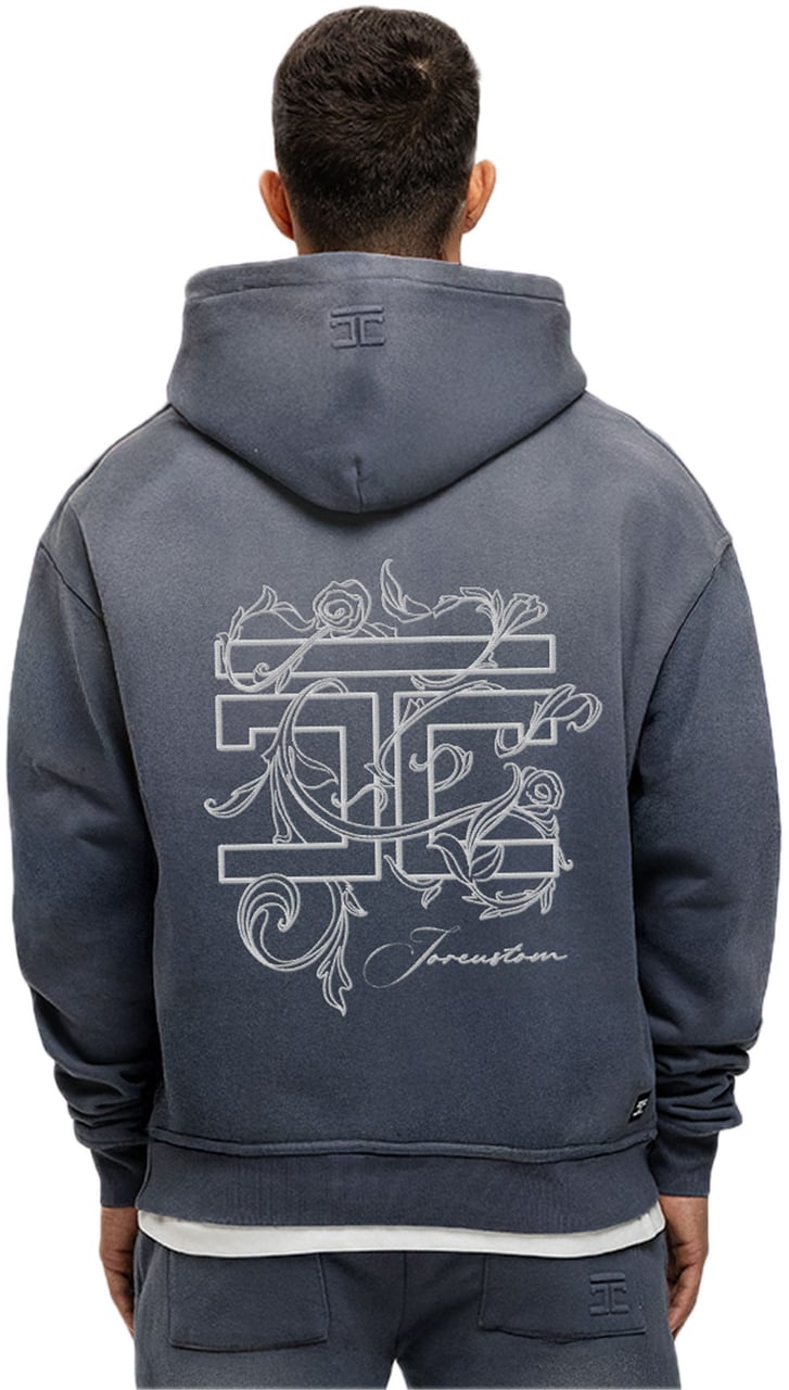 JORCUSTOM Renaissance Sun Hoodie OmbreBlue Blauw