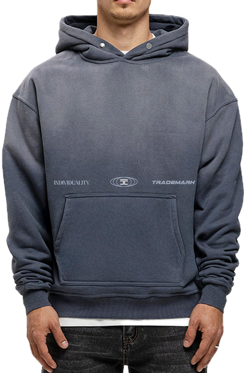 JORCUSTOM UncommonMind Sun Hoodie OmbreBlue Blauw