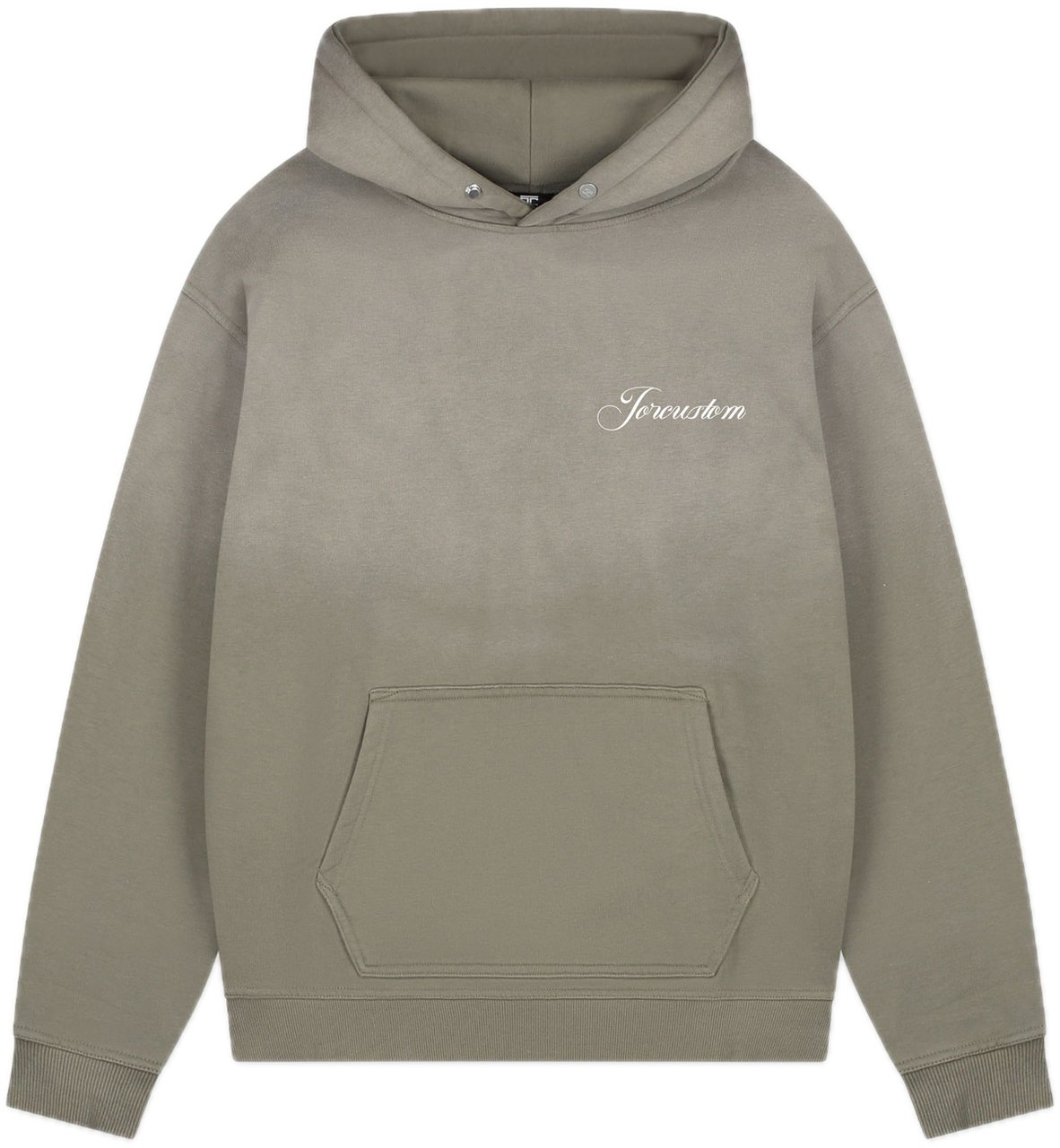 JORCUSTOM CustomUniver Sun Hoodie VintageGree Groen