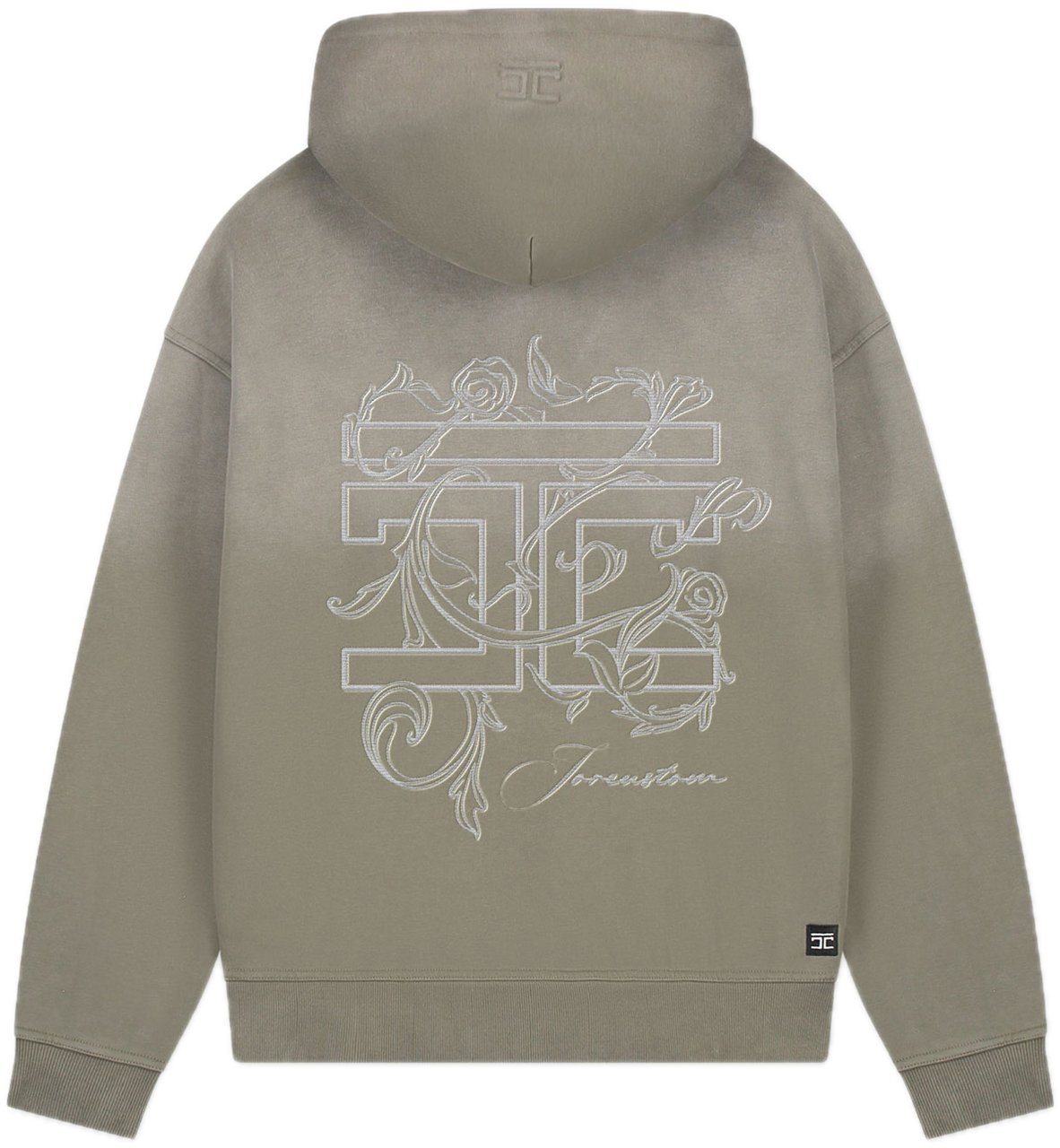 JORCUSTOM Renaissance Sun Hoodie VintageGree Groen