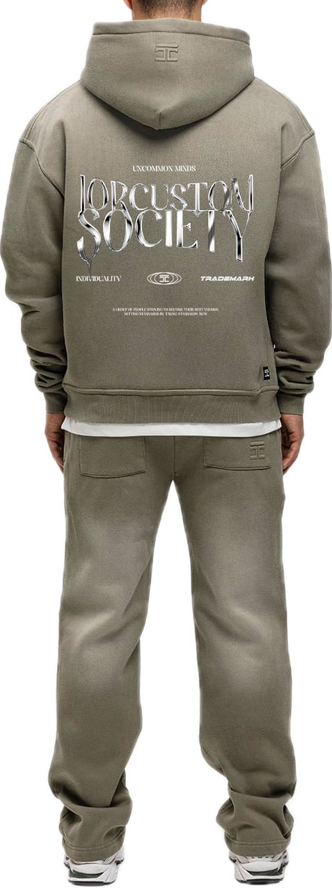 JORCUSTOM UncommonMind Sun Hoodie VintageGree Groen