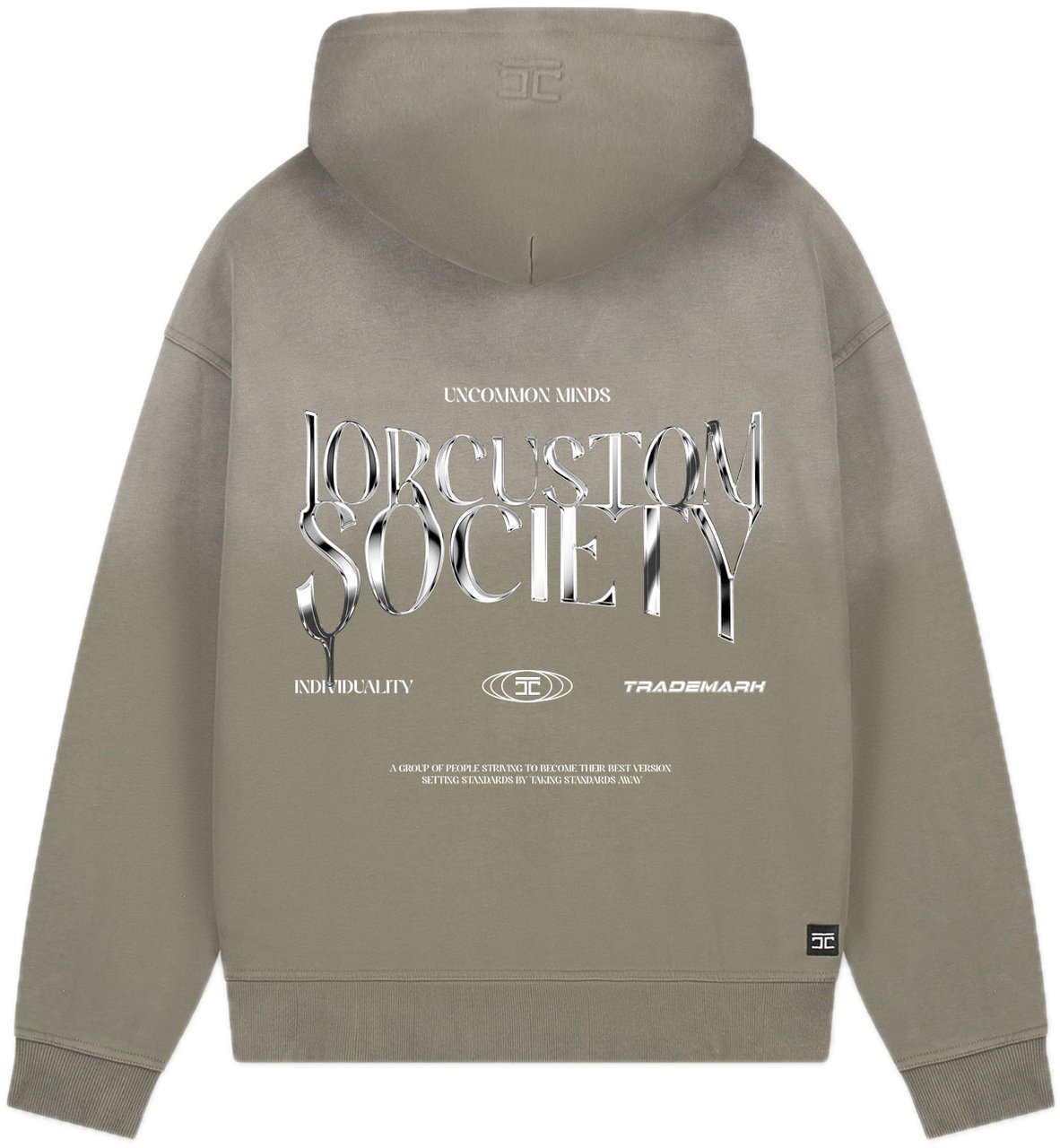 JORCUSTOM UncommonMind Sun Hoodie VintageGree Groen