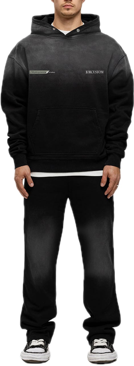 JORCUSTOM AngelTwo Sun Hoodie Black Zwart