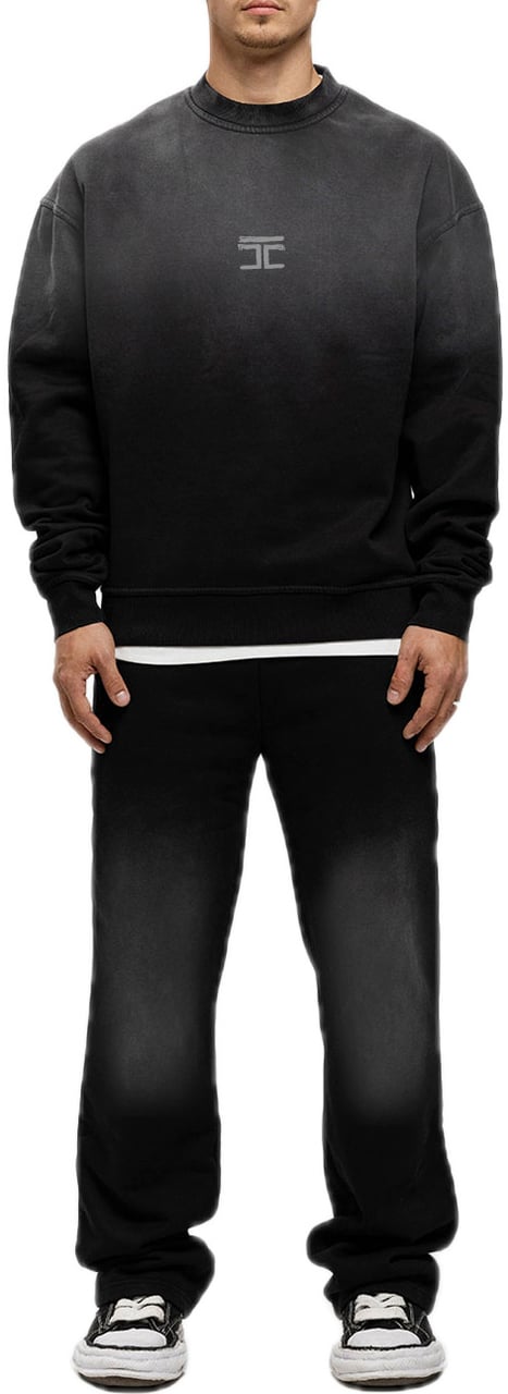 JORCUSTOM Artist Sun Sweater Black Zwart