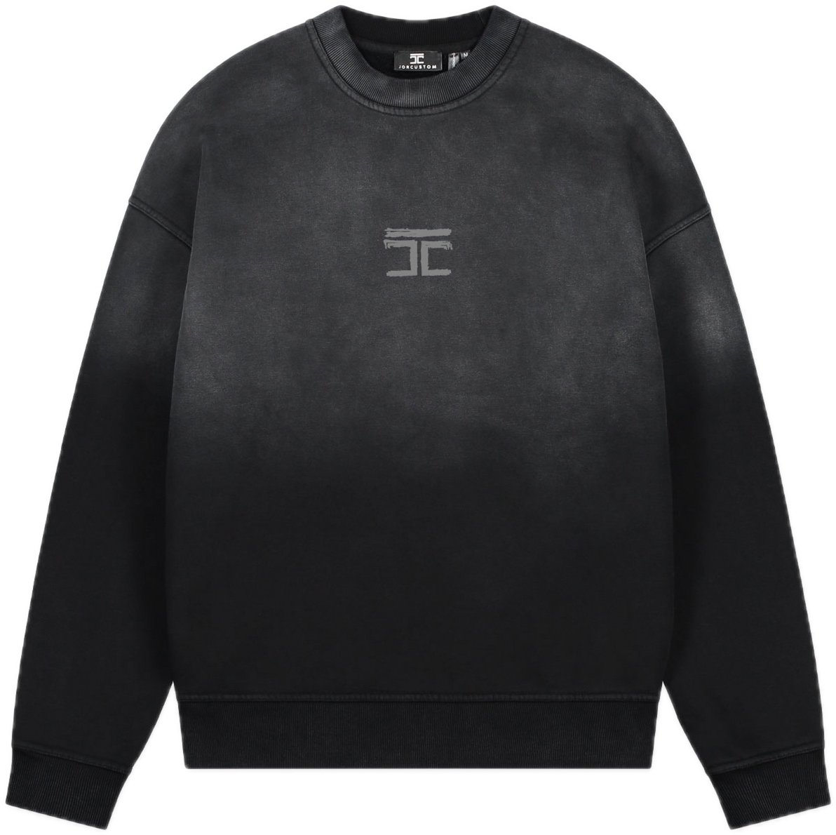 JORCUSTOM Artist Sun Sweater Black Zwart