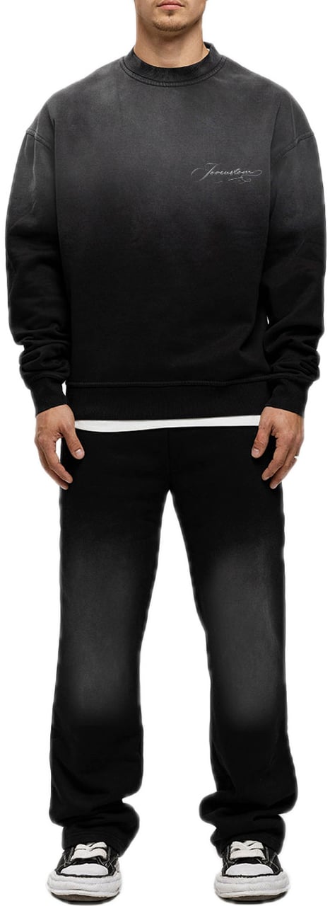 JORCUSTOM Renaissance Sun Sweater Black Zwart