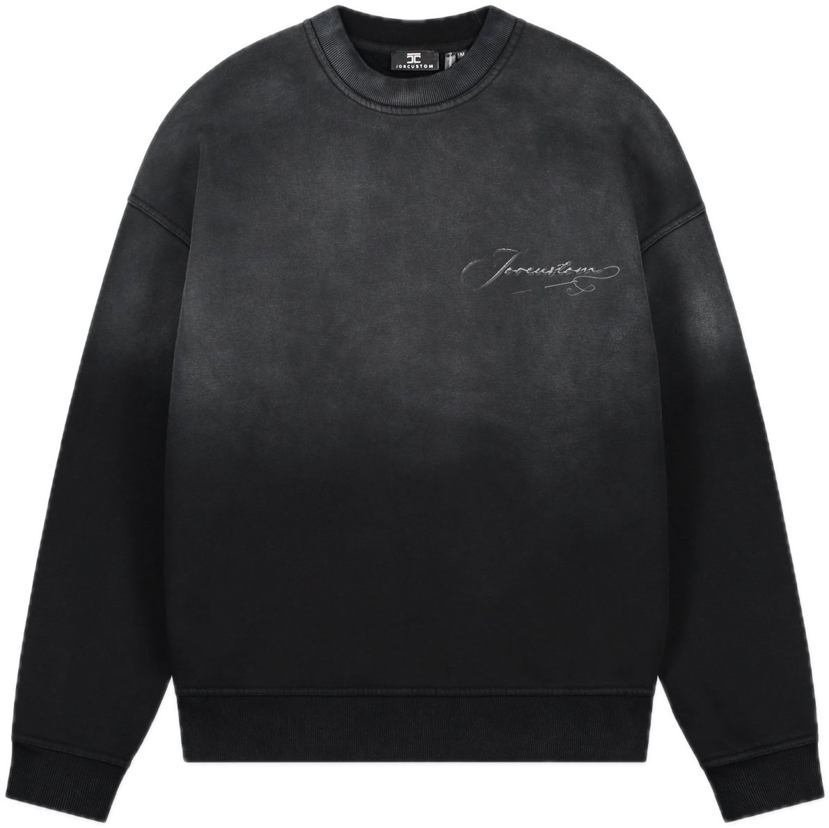 JORCUSTOM Renaissance Sun Sweater Black Zwart