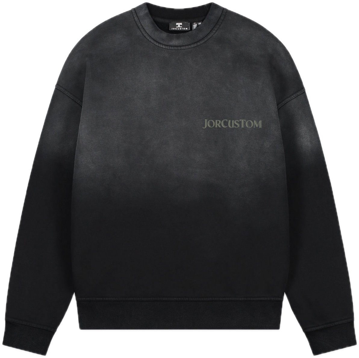 JORCUSTOM Ribbon Sun Sweater Black Zwart