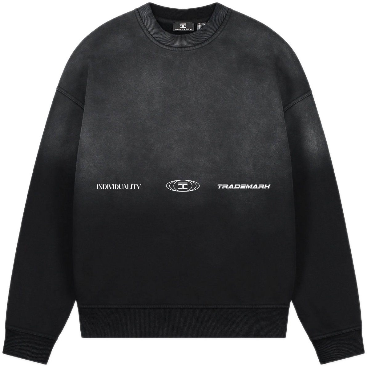 JORCUSTOM UncommonMinds Sun Sweater Black Zwart