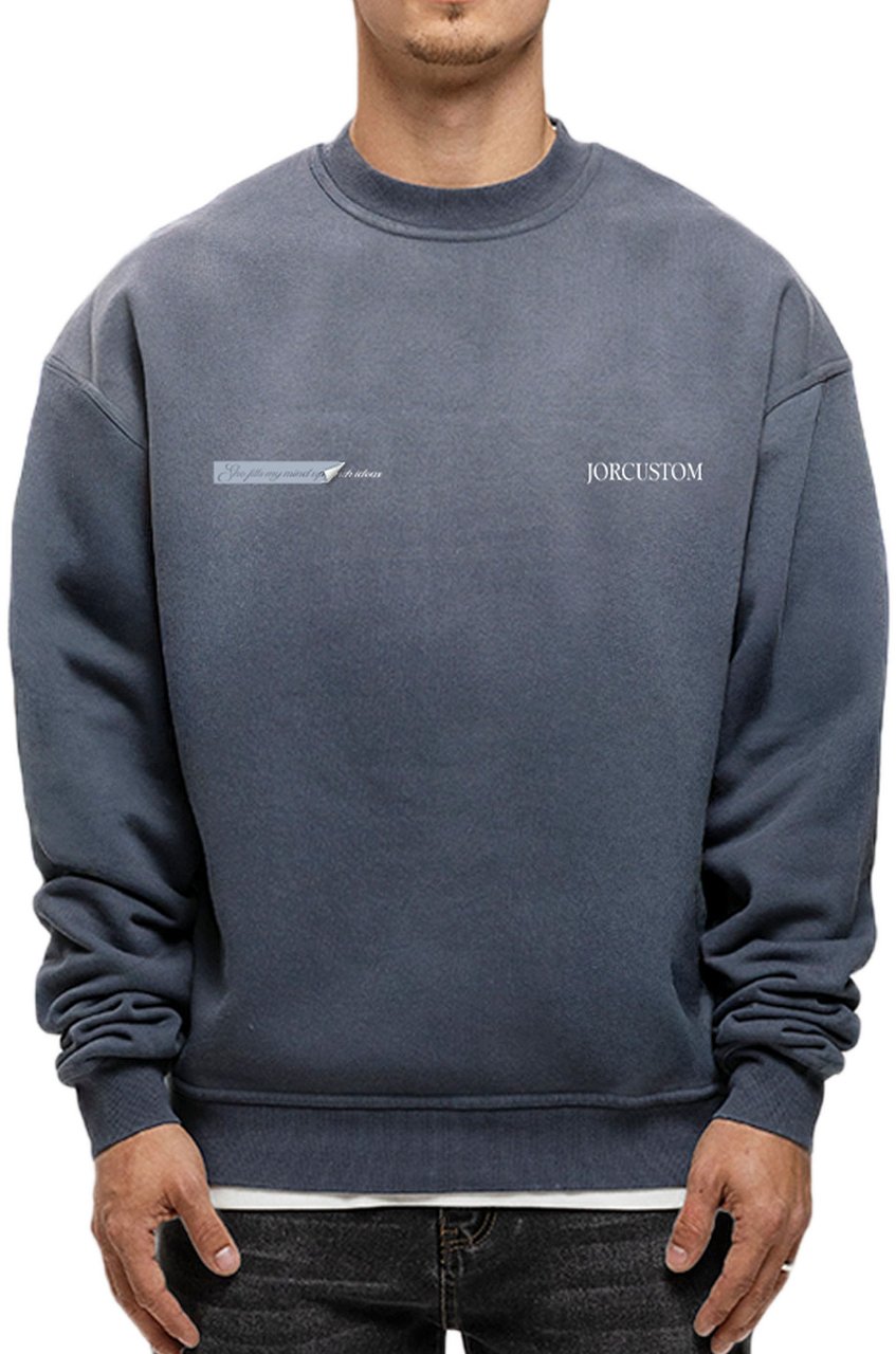 JORCUSTOM AngelTwo Sun Sweater OmbreBlue Blauw