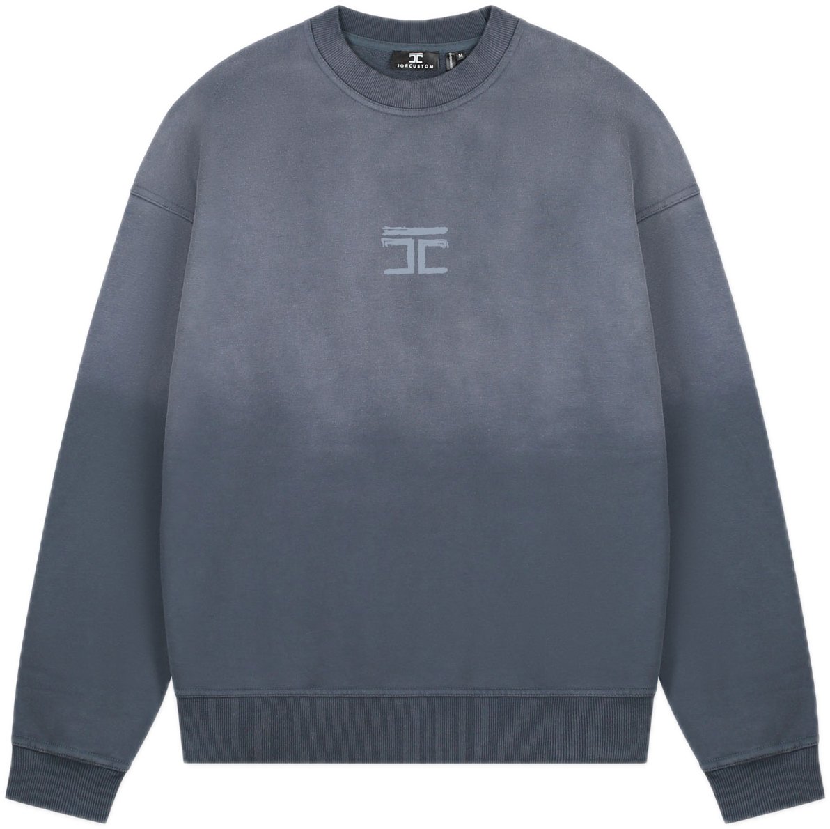 JORCUSTOM Artist Sun Sweater OmbreBlue Blauw