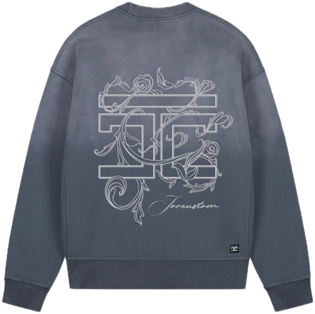 JORCUSTOM Renaissance Sun Sweater OmbreBlue Blauw
