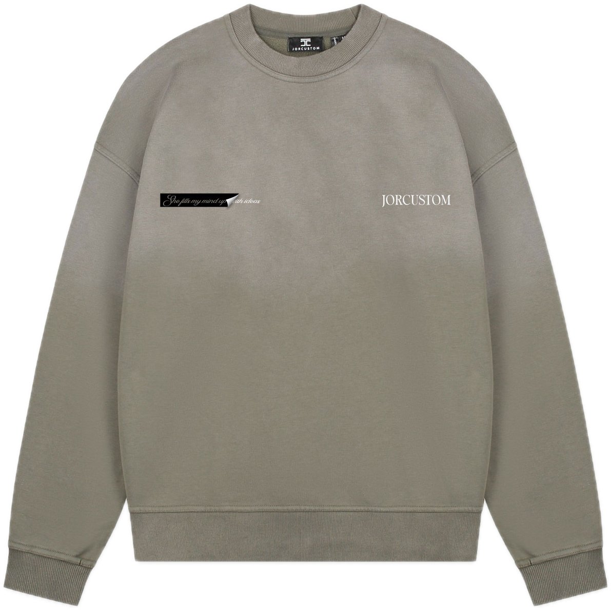 JORCUSTOM AngelTwo Sun Sweater VintageGree Groen