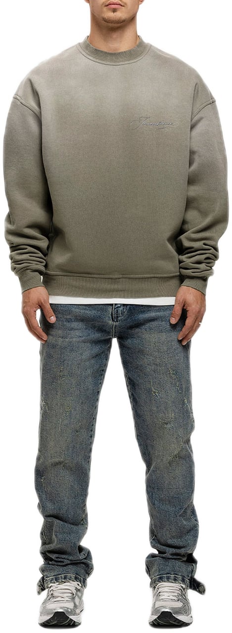 JORCUSTOM Renaissanc Sun Sweater VintageGreen Groen