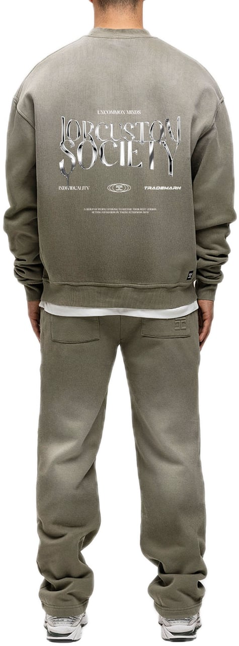 JORCUSTOM UncommonMi Sun Sweater VintageGreen Groen