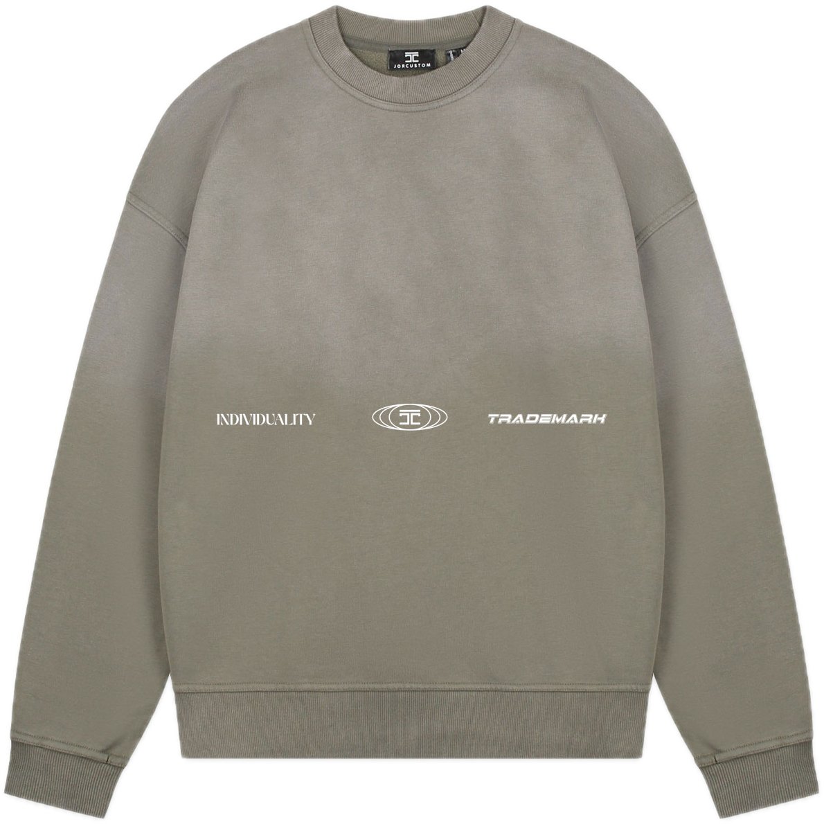 JORCUSTOM UncommonMi Sun Sweater VintageGreen Groen