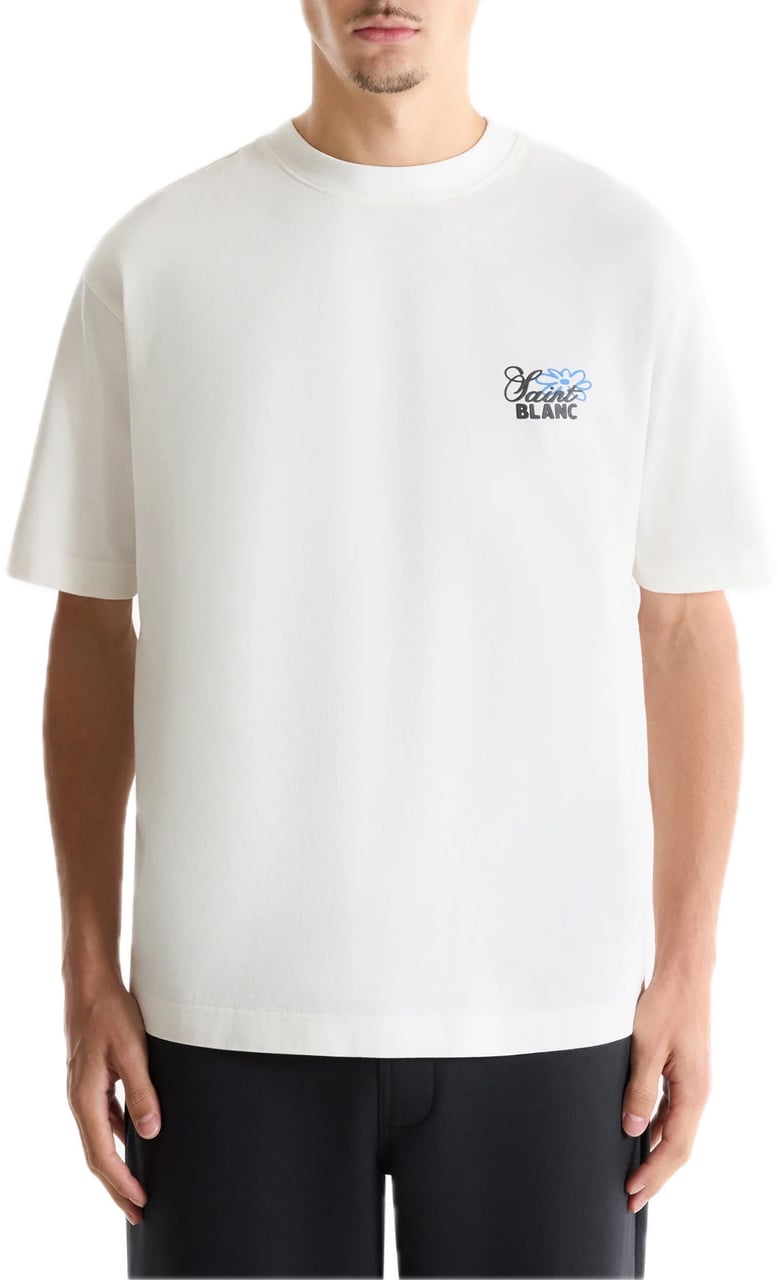 Saint Blanc Flower T-Shirt White Alyssum Wit