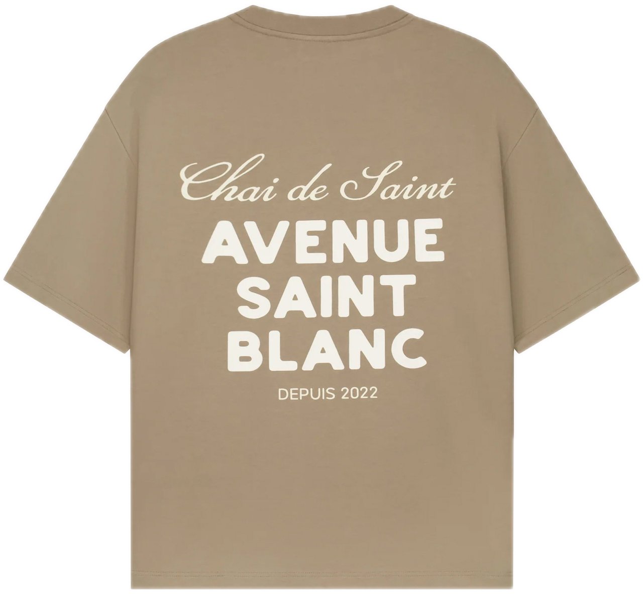 Saint Blanc Avenue T-Shirt Brindle Bruin