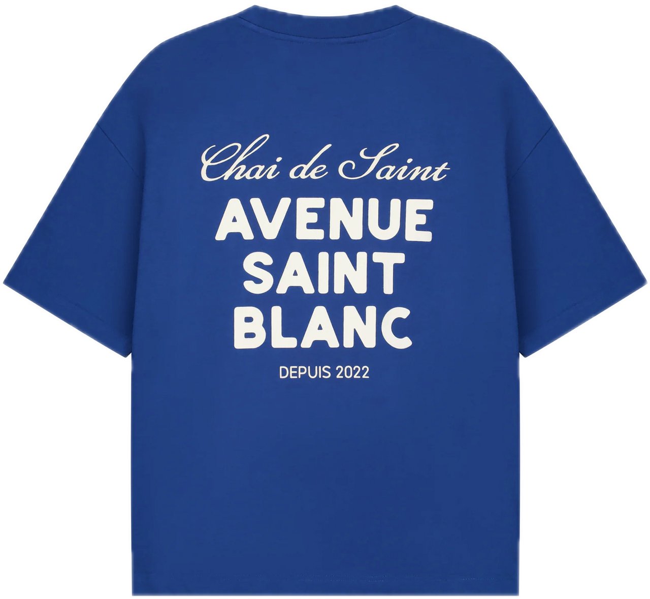 Saint Blanc Avenue T-Shirt Set Sail Blauw