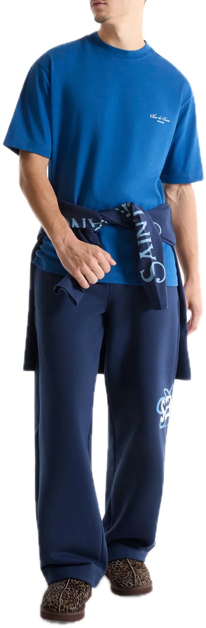 Saint Blanc Avenue T-Shirt Set Sail Blauw