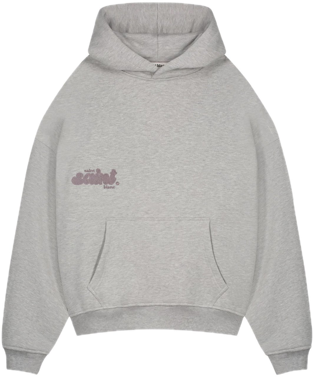 Saint Blanc Full Service Hoodie Grey Melange Grijs