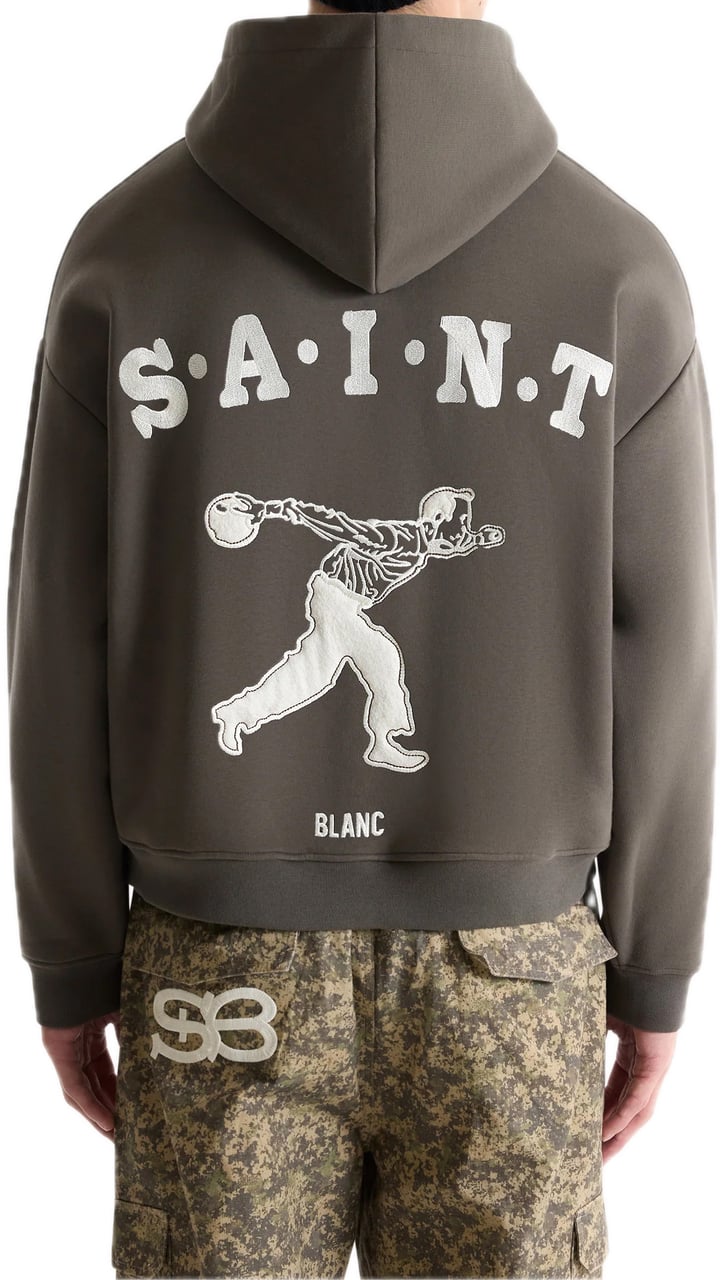 Saint Blanc Gutter Hoodie Andesite Bruin