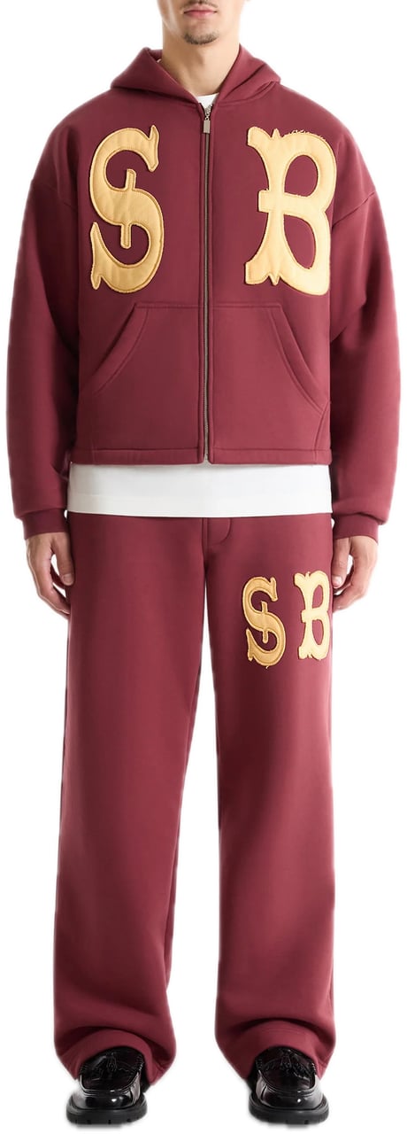 Saint Blanc Desert Bloom Loose Zipper Rood