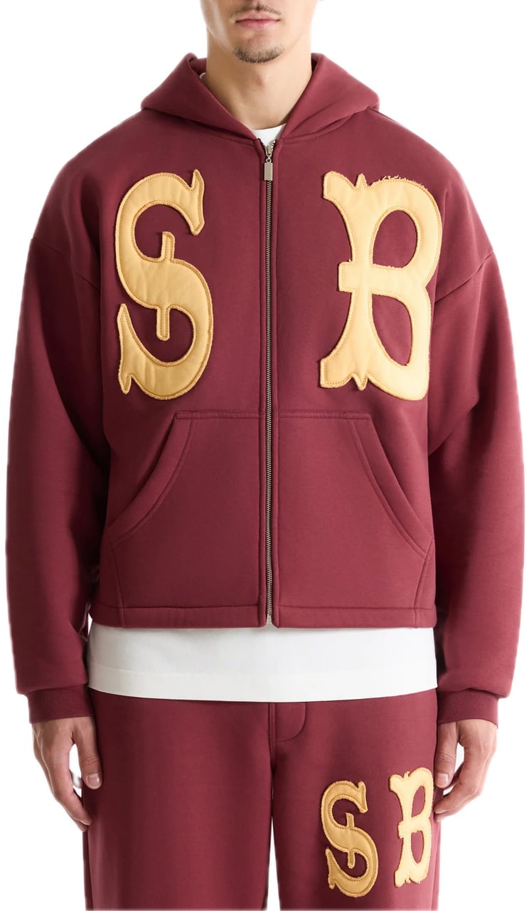 Saint Blanc Desert Bloom Loose Zipper Rood